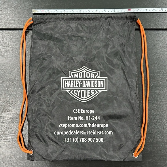 Harley-Davidson Nylon Drawstring Backpack - Picture 5 of 5